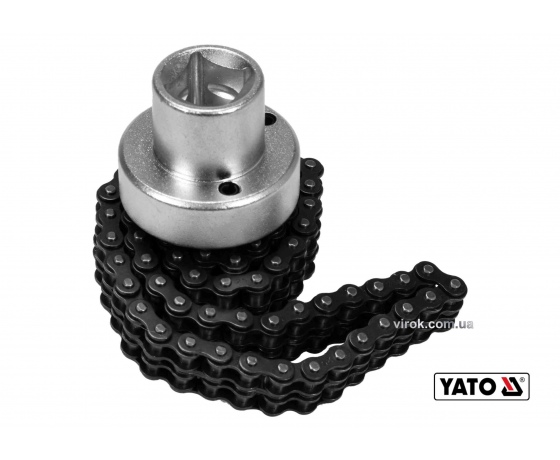 Фото 2 - Ключ до оливного фільтру ланцюговий YATO 1/2