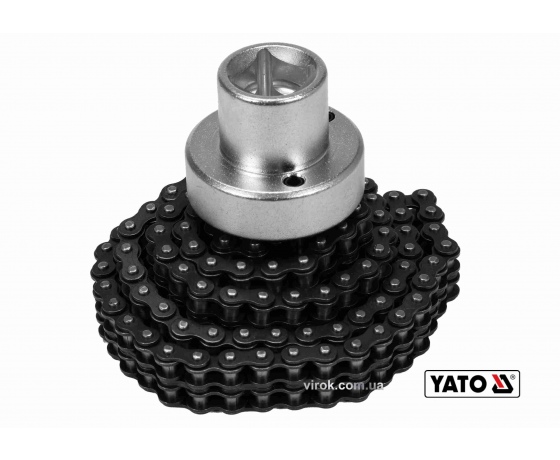 Фото 2 - Ключ до оливного фільтру ланцюговий YATO 1/2