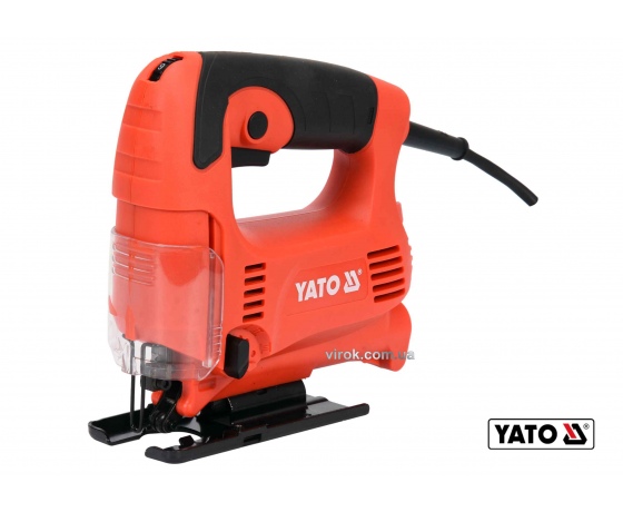 Фото 2 - Лобзик з низькою відбацією мережевий YATO 450 Вт 500-3100 об/хв 6/65 мм