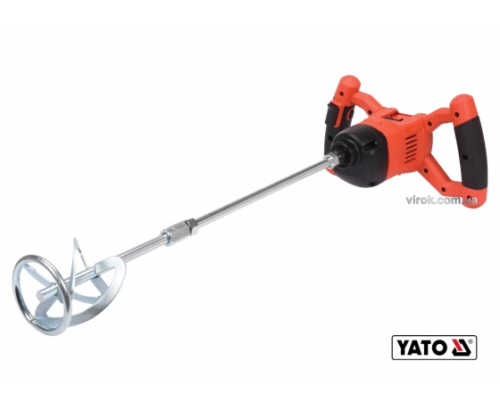 Фото 2 - Міксер акумуляторний YATO Li-Ion 18 В 650 об/хв М14 (БЕЗ АКУМУЛЯТОРА)