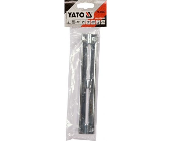 Фото 3 - Направляюча до напильника YT-85025 з кліпсовим кріпленням YATO Ø4 x 190 х 30 мм під 10°/25°/30°/35°