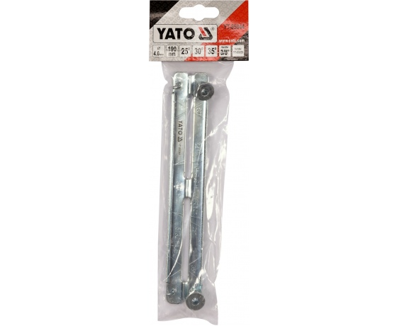 Фото 3 - Направляюча до напильника YT-85025 з гвинтовим кріпленням YATO Ø4 x 190 х 30 мм під 25°/30°/35°