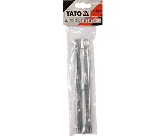 Фото 3 - Направляюча до напильника YT-85027 з кліпсовим кріпленням YATO Ø4.8 x 190 х 30 мм під 10°/25°/30°/35°