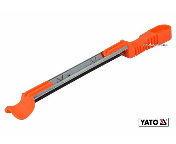 Фото 2 - Направляюча з напильником для гостріння ланок ланцюгів під 30°/35° YATO Ø4 x 250 мм