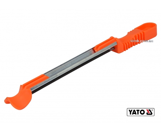 Фото 2 - Направляюча з напильником для гостріння ланок ланцюгів під 30°/35° YATO Ø4.5 x 250 мм