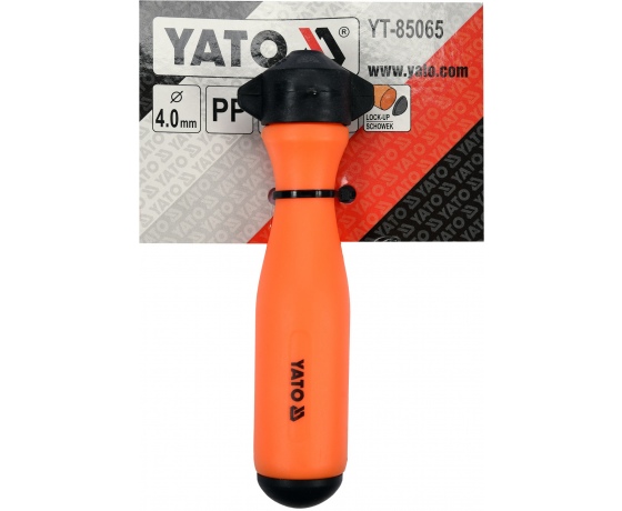 Фото 3 - Ручка для напильника з різьбовим фіксатором YT-85025 поліпропіленова YATO Ø4 мм