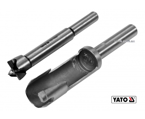 Фото 2 - Свердла по дереву: коронка і фреза YATO 15 мм 110/90 мм 2 шт