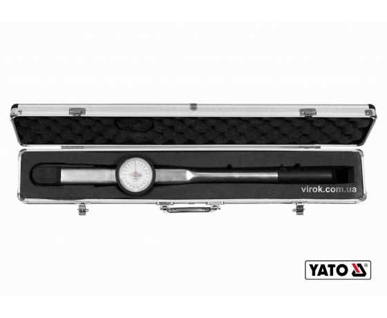 Фото 2 - Ключ динамометричний стрілковий YATO 1/2