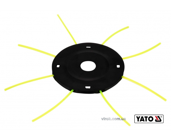 Фото 2 - Головка сталева для кріплення жилки до газонокосарок YT-85001/YT-85003 YATO Ø2-3 мм 300-430 мм