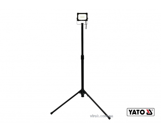 Фото 2 - Прожектор з SMD-діодами YATO 20 Вт 1800 лм на штативі 0.6-1.2 м