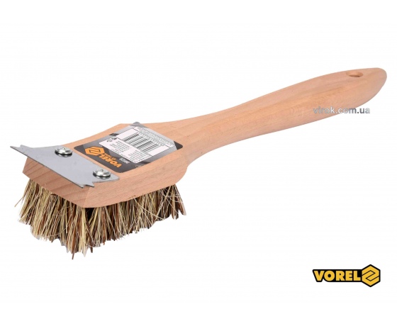 Фото 2 - Щітка для гриля TAMPICO VOREL 305 мм зі скребком 71 х 33 мм