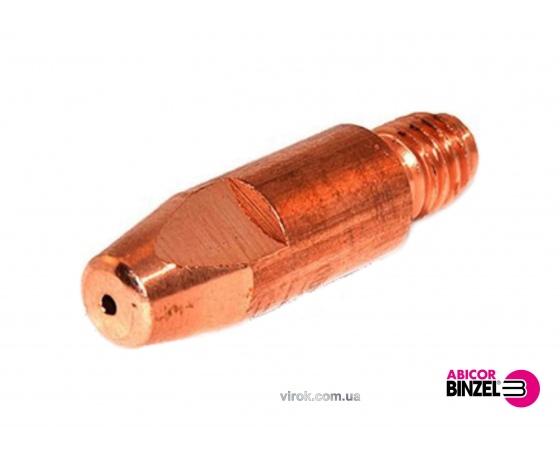 Фото 2 - Накінечник зварювальний ABICOR BINZEL : E-Cu, 1.0 x M8 x 28 мм