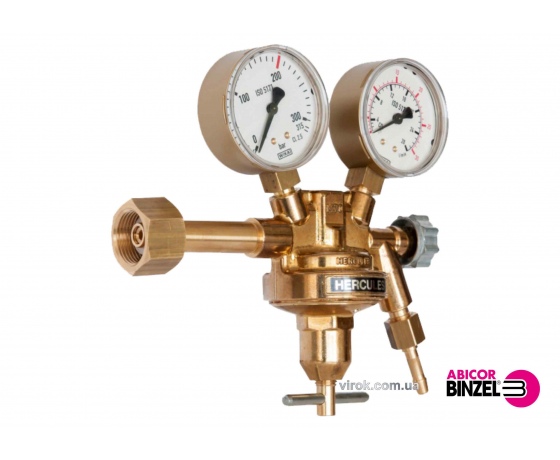 Фото 2 - Редуктор ABICOR BINZEL : газ- CO2/Argon, пропускна здатність- 40 м³/год, роб. тиск- 3 МПа