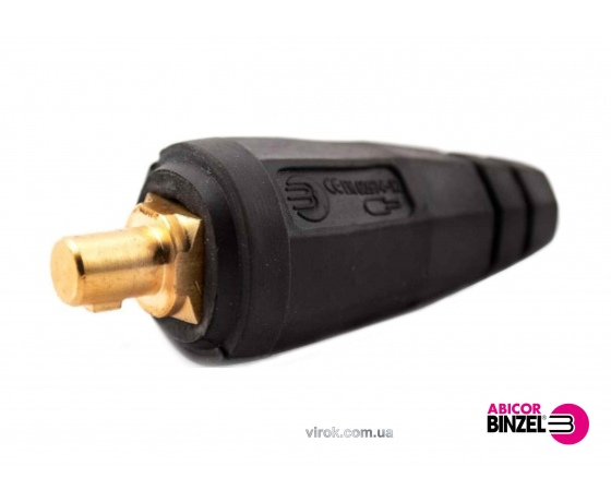 Фото 2 - Штекер BSB/ABI-CM 35-50 ABICOR BINZEL : 250-300 А, для кабеля 25-35/35-50 мм²