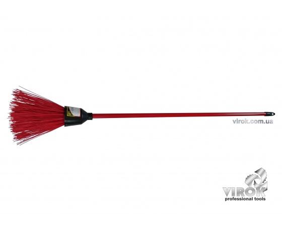 Фото 2 - Мітла універсальна з довгим ворсом та держаком VIROK Classic
