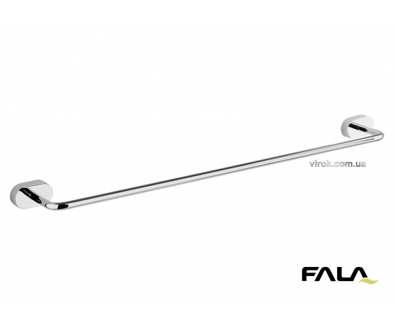 Фото 2 - Тримач рушників настінний металевий FALA 60 см кріплення дюбель/шуруп