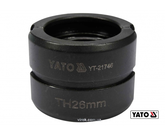 Фото 2 - Насадка для прес-кліщів YT-21735 YATO TH26 мм