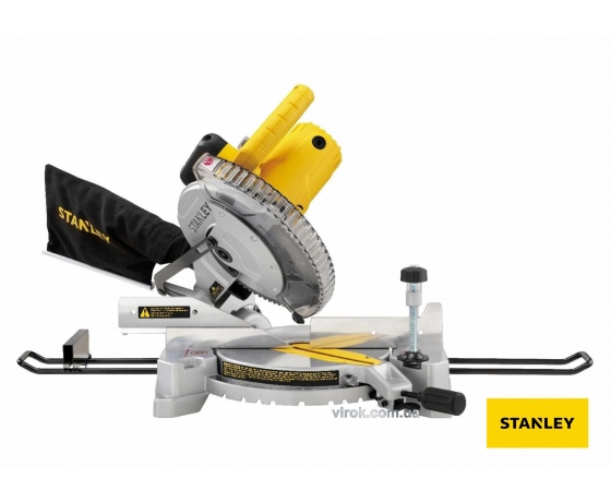 Фото 2 - Пила торцювальна мережева STANLEY 1650 Вт диск 255 x 30 мм 75 мм