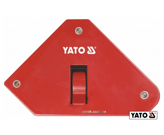 Фото 2 - Струбцина магнітна для зварювання з перемикачем YATO 85 х 139 х 25 мм 13.5 кг