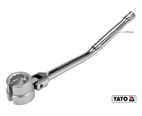 Фото 2 - Ключ для лямбда-зонду двосторонній YATO 6/12 гранний 22 x 270 мм Cr-V
