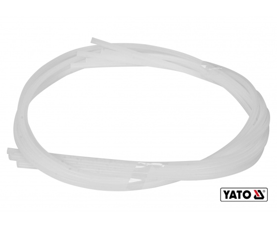 Фото 2 - Стержні поліетиленові для зварювання/пайки пластику YATO 2.5 x 5 мм x 1 м 300°C 5 шт