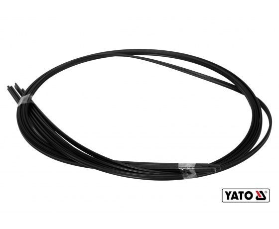 Фото 2 - Стержні поліпропіленові для зварювання/пайки пластику YATO 2.5 x 5 мм x 1 м 300°C 5 шт