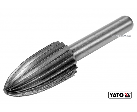 Фото 2 - Фреза конусна по металу YATO Ø13 x 25/55 мм HSS 4241 хвостовик- Ø6 мм