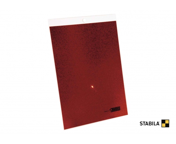 Фото 2 - Відбивна пластина для збільшення вимірювальної відстані лазерних вимірювачів STABILA 29 х 21 см