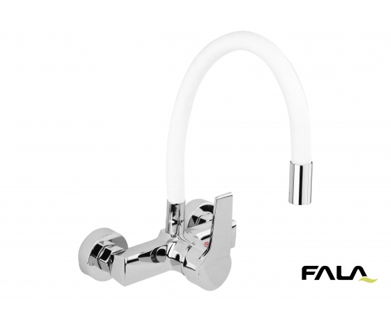 Фото 2 - Змішувач води настінний