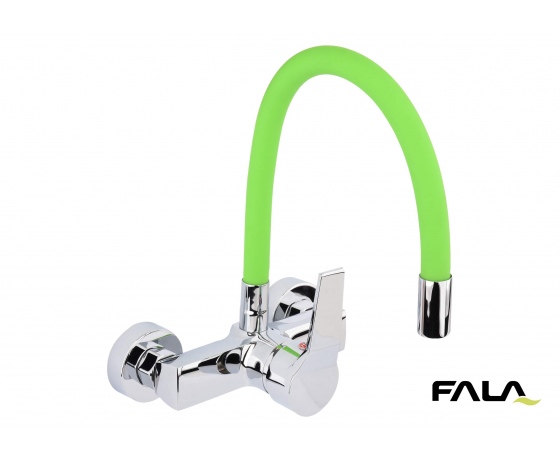 Фото 2 - Змішувач води настінний