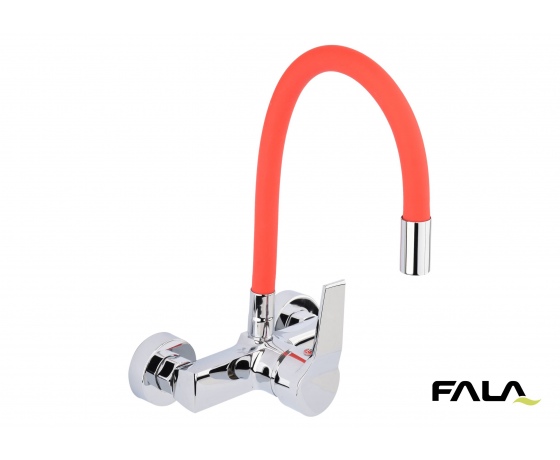 Фото 2 - Змішувач води настінний