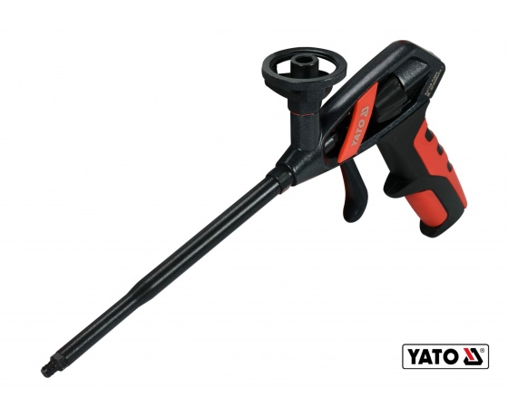 Фото 2 - Пістолет для нанесення монтажної піни YATO алюмінієвий