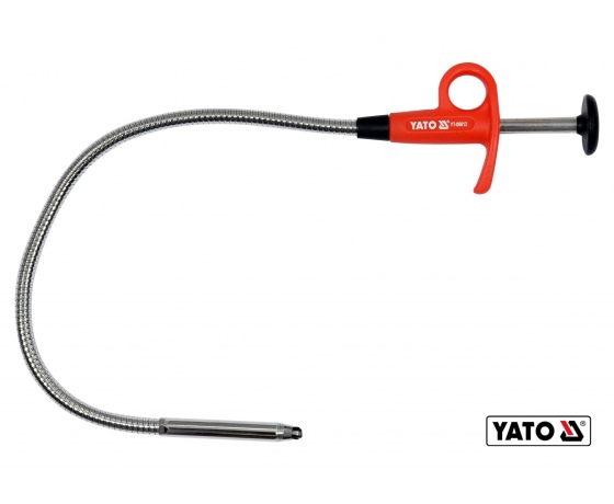 Фото 2 - Схоплювач магнітний на гнучкому тримачі YATO 585 мм з LED підсвіткою