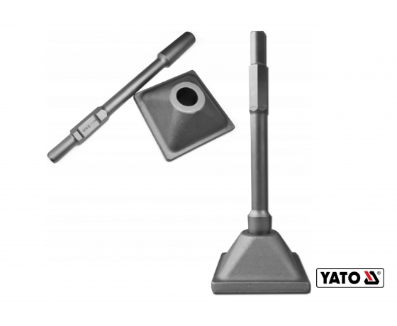 Фото 2 - Трамбувалка грунту YATO HEX 150 x 150 x 400 мм