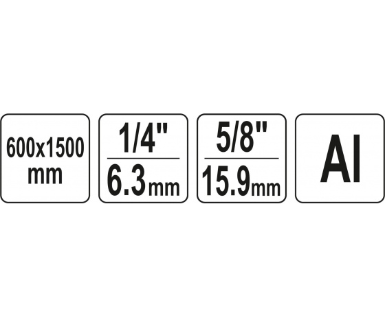 Фото 3 - Штатив тринога алюмінієвий YATO з телескопічними ніжками 60-150 см різьба 1/4