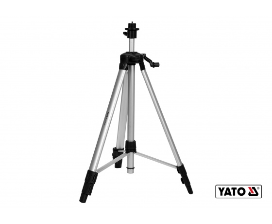Фото 2 - Штатив тринога алюмінієвий YATO з телескопічними ніжками 60-150 см різьба 1/4