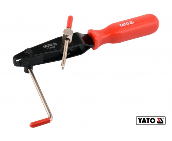 Фото 2 - Щипці для хомутів на кожухи шарнірів YATO зі смугою до 10 мм