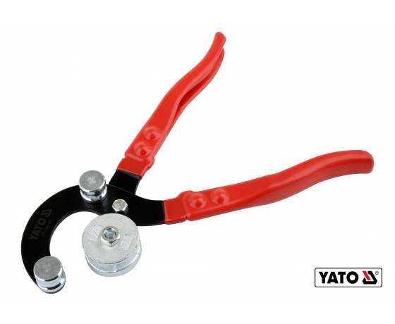 Фото 2 - Згинач металевих прутів YATO Ø4.75-10 мм 255 мм під кут 90°