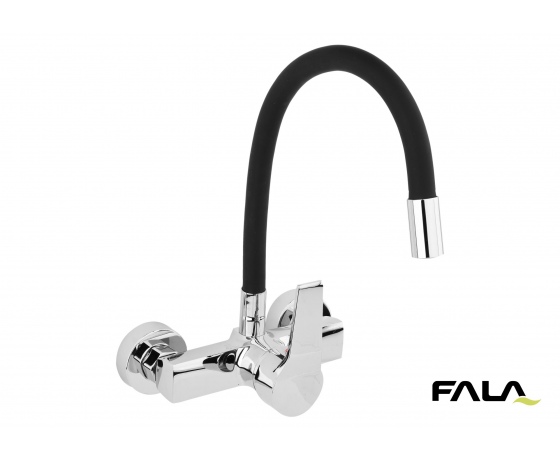 Фото 2 - Змішувач води настінний 