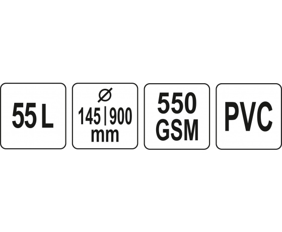 Фото 4 - Мішок для крапельного зрошування з ПВХ FLO 55 л Ø145/900 мм