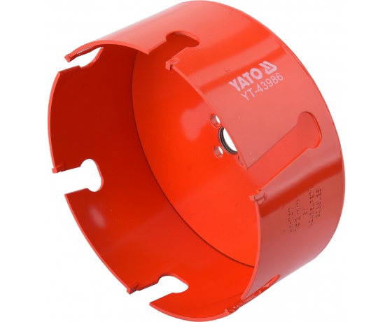 Фото 2 - Свердло корончате по силікату, кераміці, плитах OSB YATO Ø105 x 60 мм, 5/8