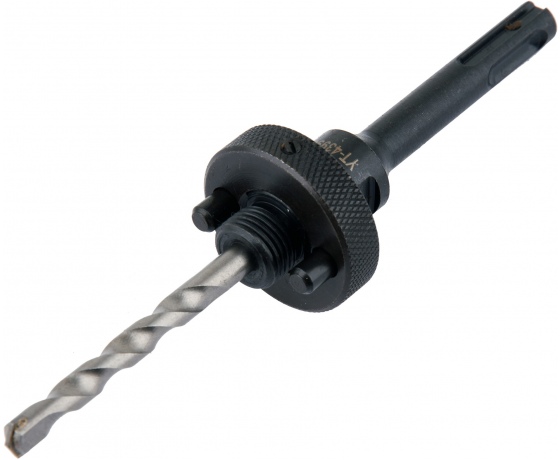 Фото 2 - Тримач YATO зі свердлом Ø8 мм SDS+, для корончатих свердл 5/8