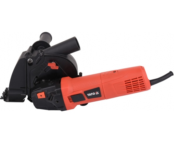 Фото 4 - Штроборіз мережевий YATO, 1700 Вт, 2 диски Ø125 x 22.23 x 2 мм, глибина/ширина 28/30 мм