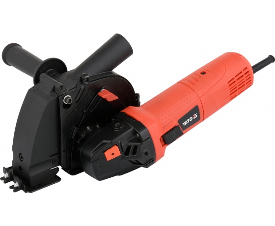 Фото 2 - Штроборіз мережевий YATO, 1700 Вт, 2 диски Ø125 x 22.23 x 2 мм, глибина/ширина 28/30 мм