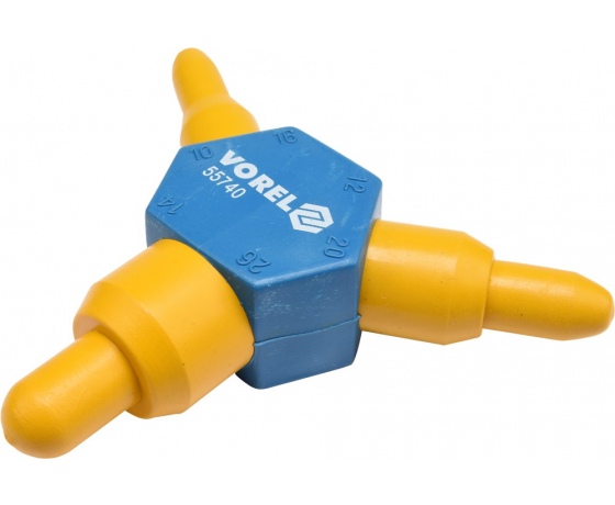 Фото 3 - Калібратор до труб PEX-AL-PEX VOREL з Ø= 10x16/ 12x20 / 14x26 мм