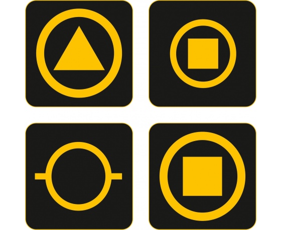 Фото 5 - Ключ для замикання шаф в майстерні VOREL хресто-подібний, 4 види, 72х 72 мм