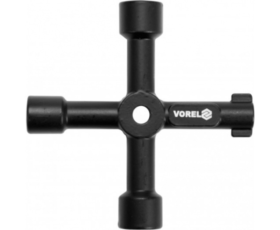 Фото 2 - Ключ для замикання шаф в майстерні VOREL хресто-подібний, 4 види, 72х 72 мм