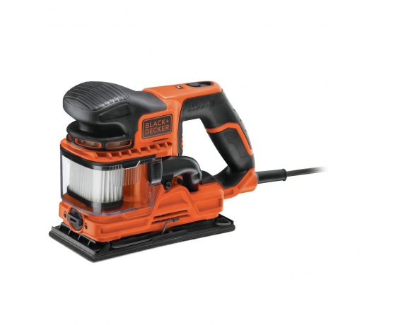 Фото 2 - Шліфмашина вібраційна мережева- 230 В B&D : P= 270 Вт, стопа 115 х 230 мм, хід стопи- 2 мм