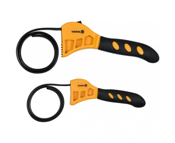 Фото 2 - Ключі до оливних фільтрів стрічкові VOREL Ø= 10- 110 мм і Ø= 40- 160 мм, 2 шт.