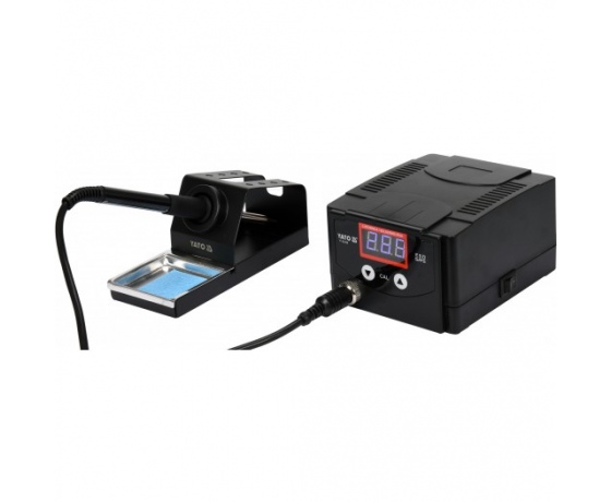 Фото 2 - Паяльна станція цифрова індукційна YATO: Р= 70 Вт, t°= 200-480°С, жало тип 900М